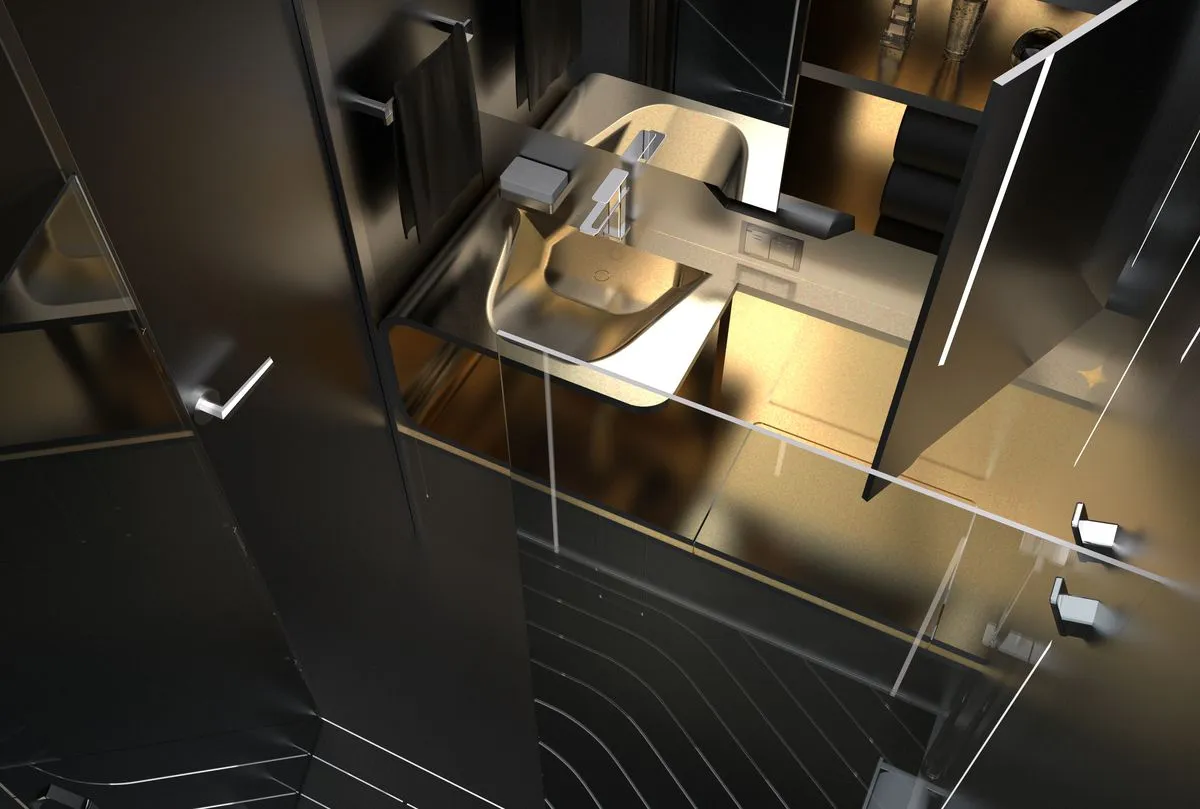 Master bathroom